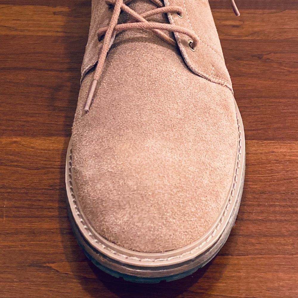 🌟4xHP🌟Genuine Suede Brantley Chukka Desert Boots by Goodfellow 11.5 - Picture 4 of 13